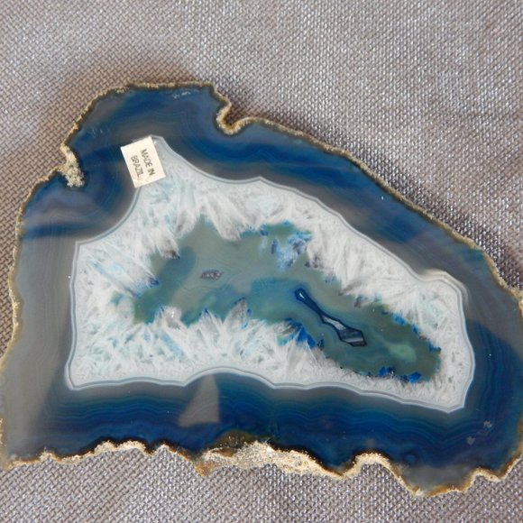 Set of Polished Brazilian Agate Slices - Picture 6 of 9